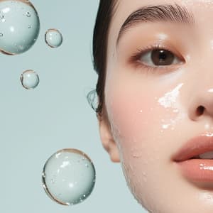 光沢美白【画像】