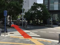 さらに道なりに真っすぐ進みます。【画像】