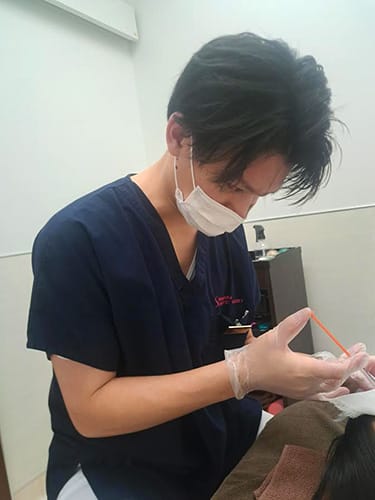 診察の様子