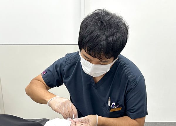 診察の様子