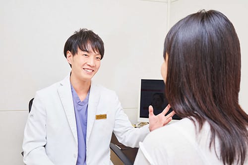 診察の様子