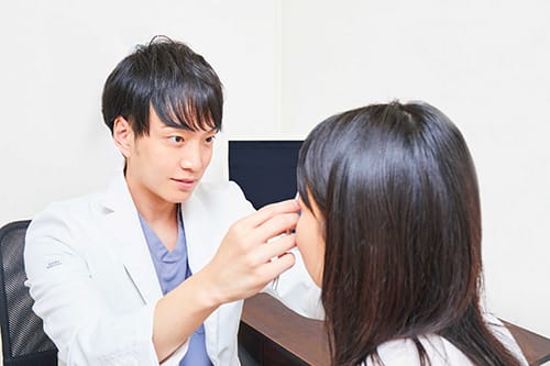 診察の様子