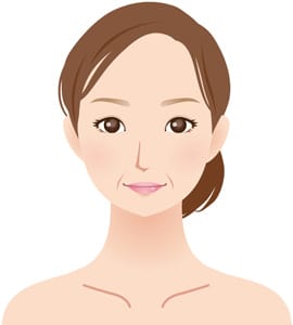 20代～30代前半の肌【画像】