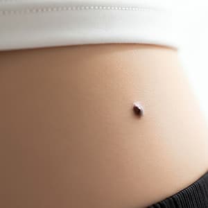 切開によるほくろ除去【画像】