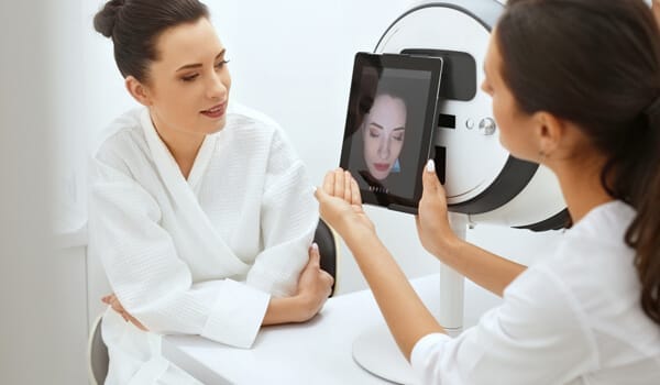 美容皮膚科に相談する【画像】