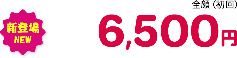 全顔（初回） 新登場 NEW